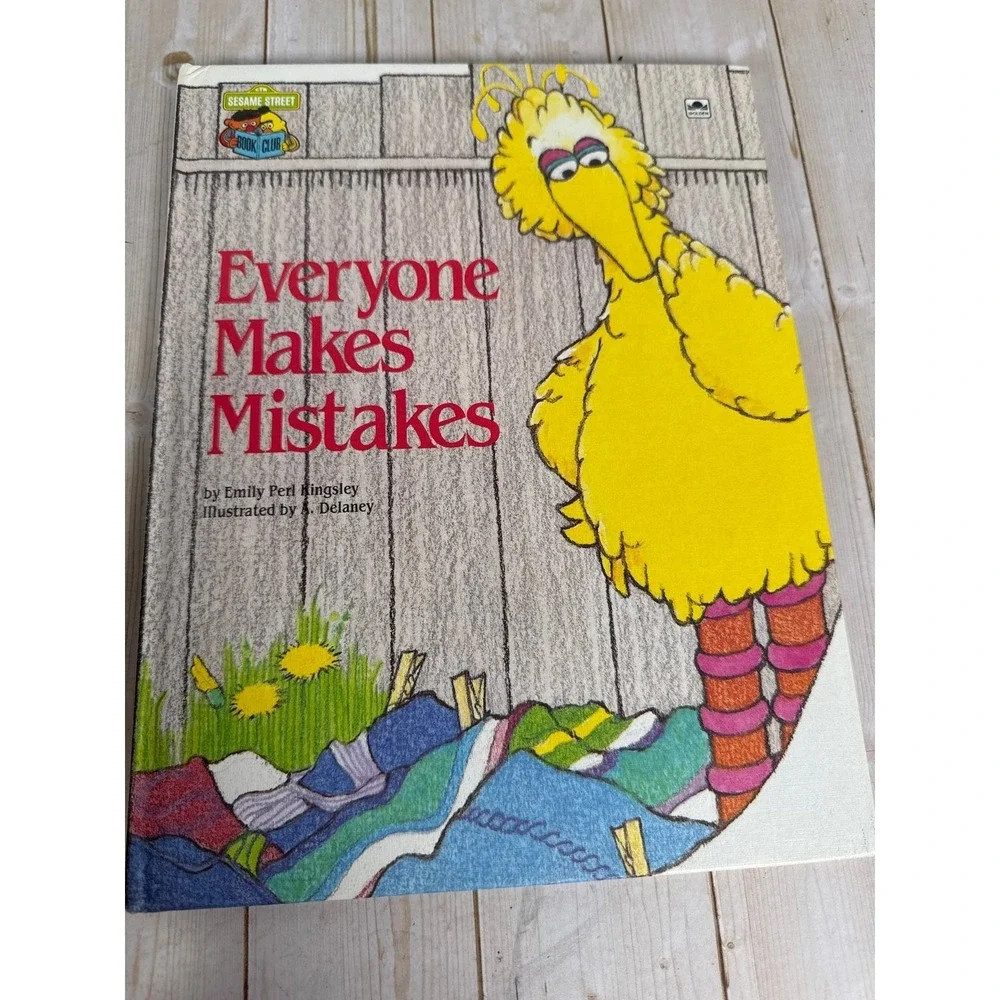 Vintage Sesame Street Book Club Lot 8 Big Bird Farm Pet Zoo‎ Learning 1980s